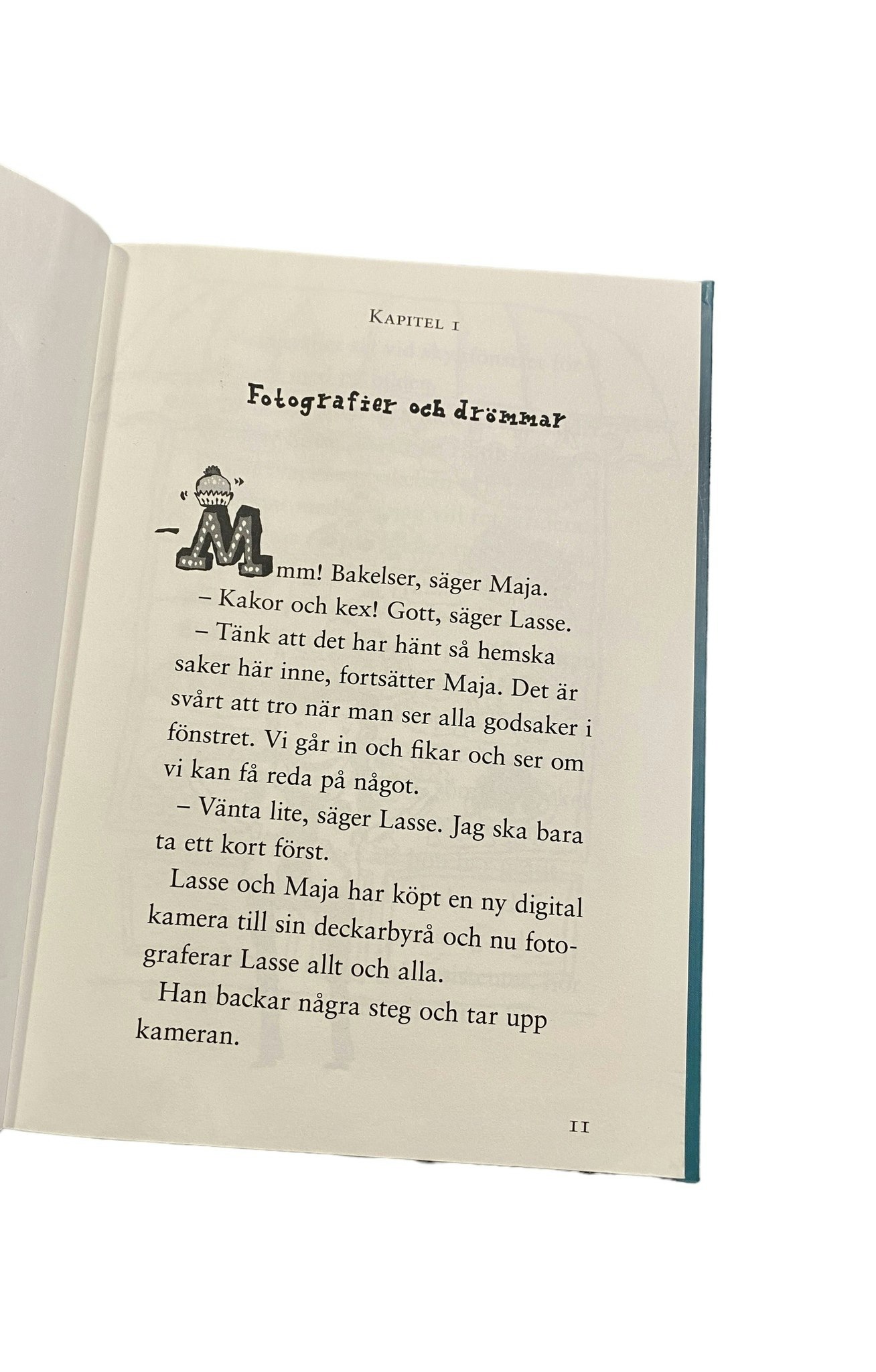 Kapitelbok, Lassemajas Detektivbyrå, Cafe mysteriet