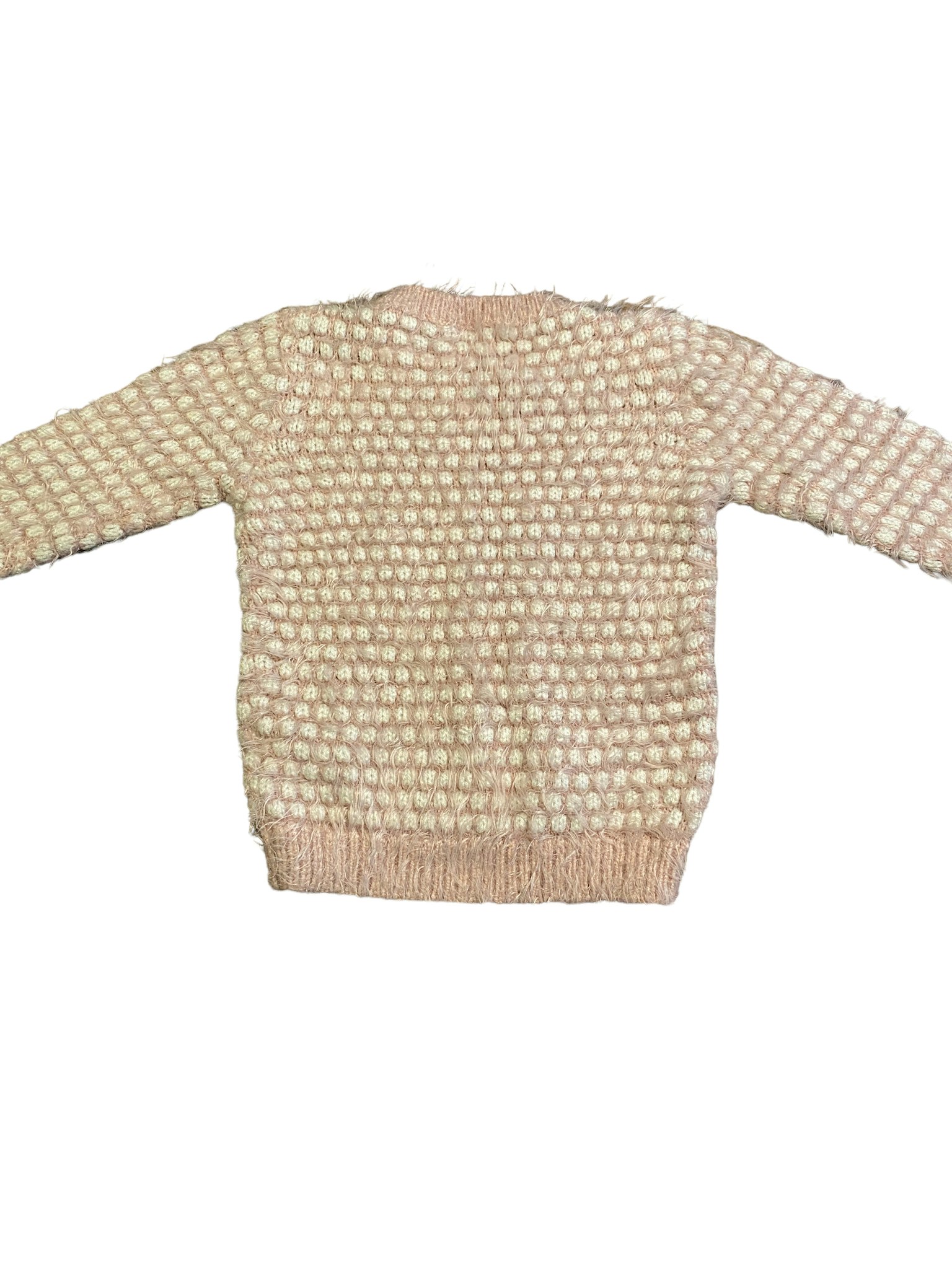 Lurvig tröja med inslag av glitter, F&F, stl 3-4 år (stl 86)