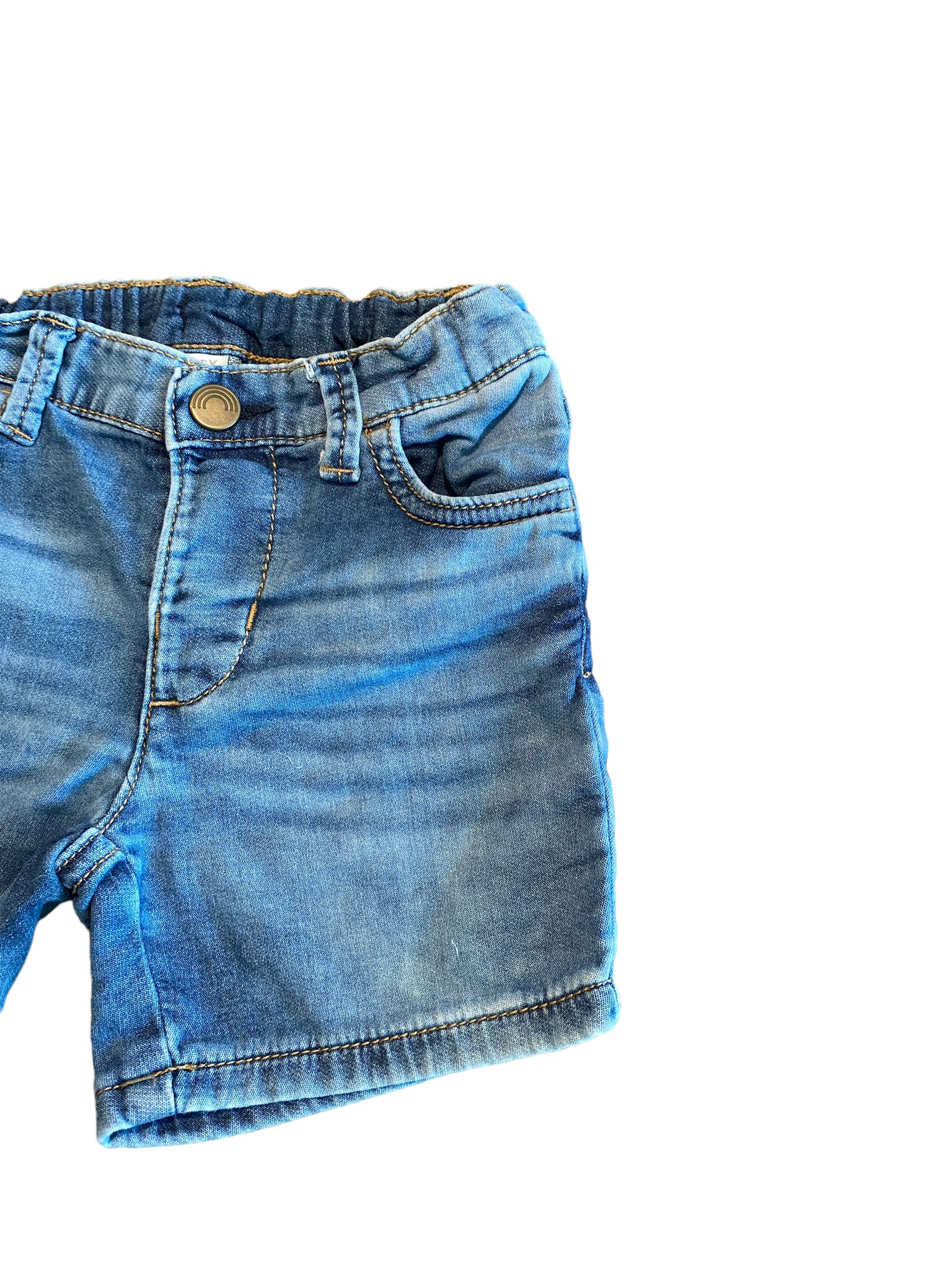 Mjuka jeansshorts, Lindex, stl 74