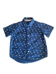Kortärmad skjorta med flugor, Pomp De Lux, stl 80