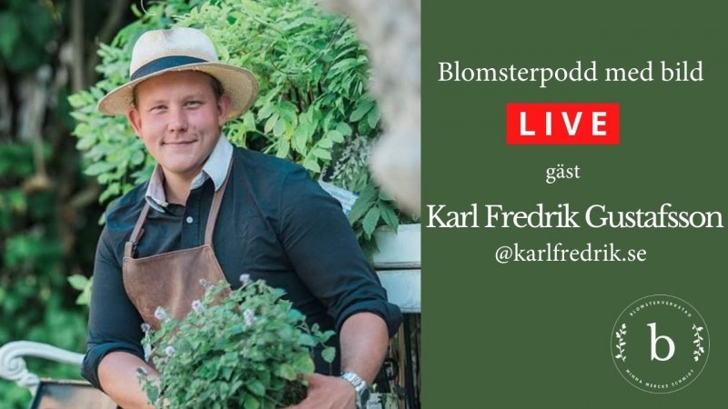 Imorgon måndag - live med Karl Fredrik på Eklaholm