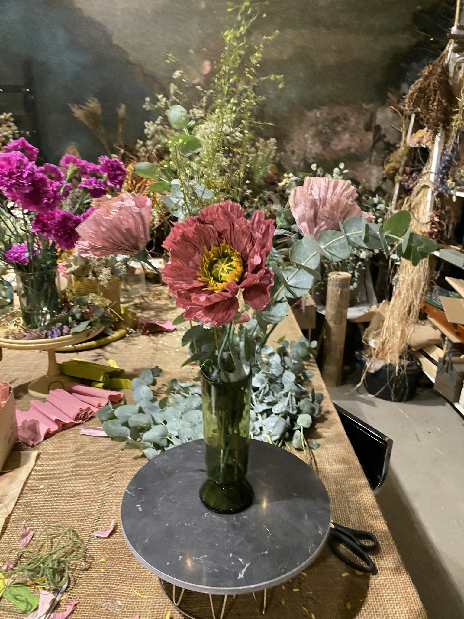 Lär dig att göra pappersblommor