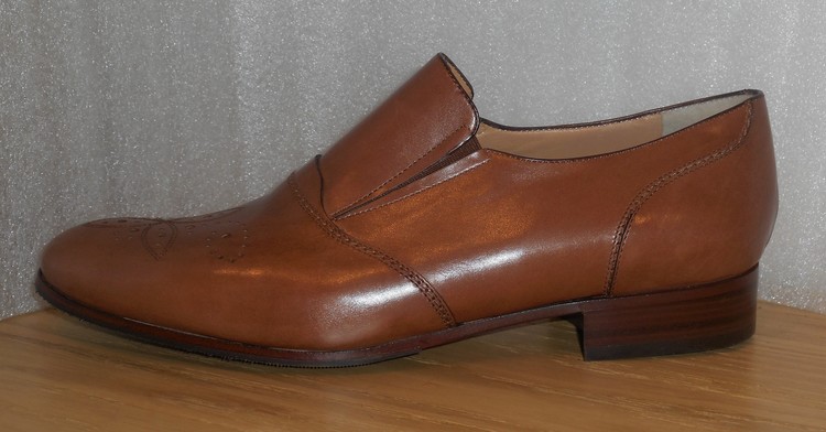 Ljusbrun loafer fabrikat Strafford