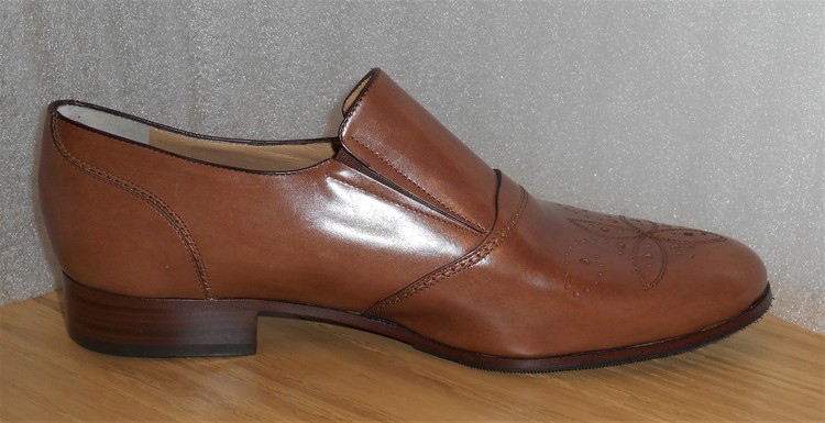 Ljusbrun loafer fabrikat Strafford