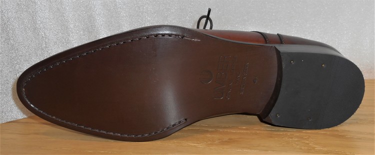 Brun snörsko med lädersula - fabrikat Umber