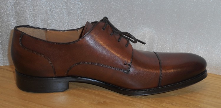 Brun snörsko med lädersula - fabrikat Umber
