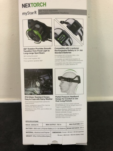 NEXTORCH myStar R Pannlampa