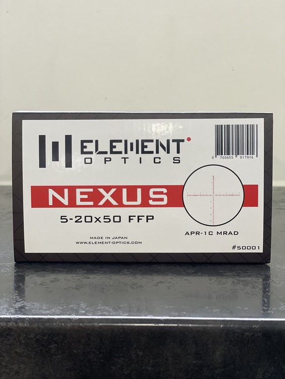 ELEMENT-OPTICS NEXUS 5-20x50 FFP