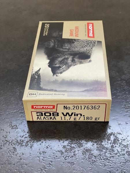 Norma Alaska/WHITE TAIL .308Win 11,7/180gr