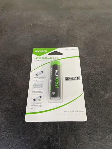 Nextorch laddningsbart batteri