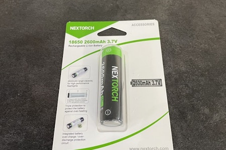 Nextorch laddningsbart batteri