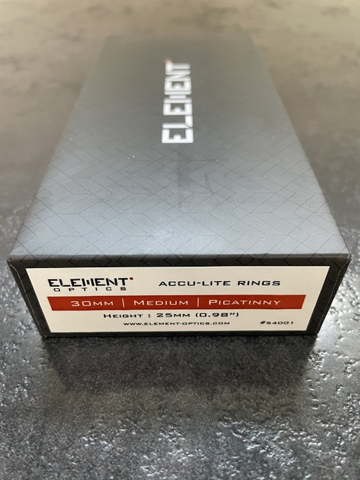 Element Optics - Accu-Lite Scope Rings 30 MM (Picatinny)