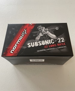 Norma Subsonic-22