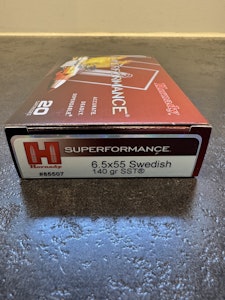 Hornady SST® 6,5x55 140gr – Effektiv jaktammunition med snabb expansion