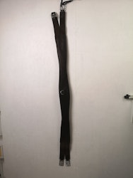 Lädergjord brun 130 cm