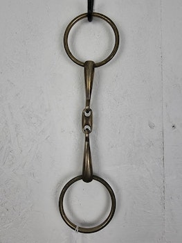 Tränsbett mässing 3-delat 14 cm