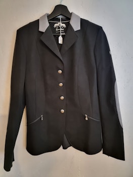 Kavaj Cavallo svart med grå detaljer stl 38