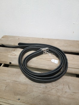 Stigläder svarta med nylonkärna 135 cm från Passier