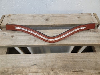 Pannband brunrött stl ponny