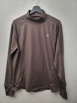 Funktionströja i brunt stl XL från Ariat tec