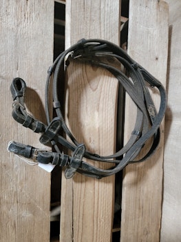 Vävribbstyglar svarta med silverspännen stl cob