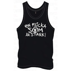 Linne - En flicka som är stark (svart)