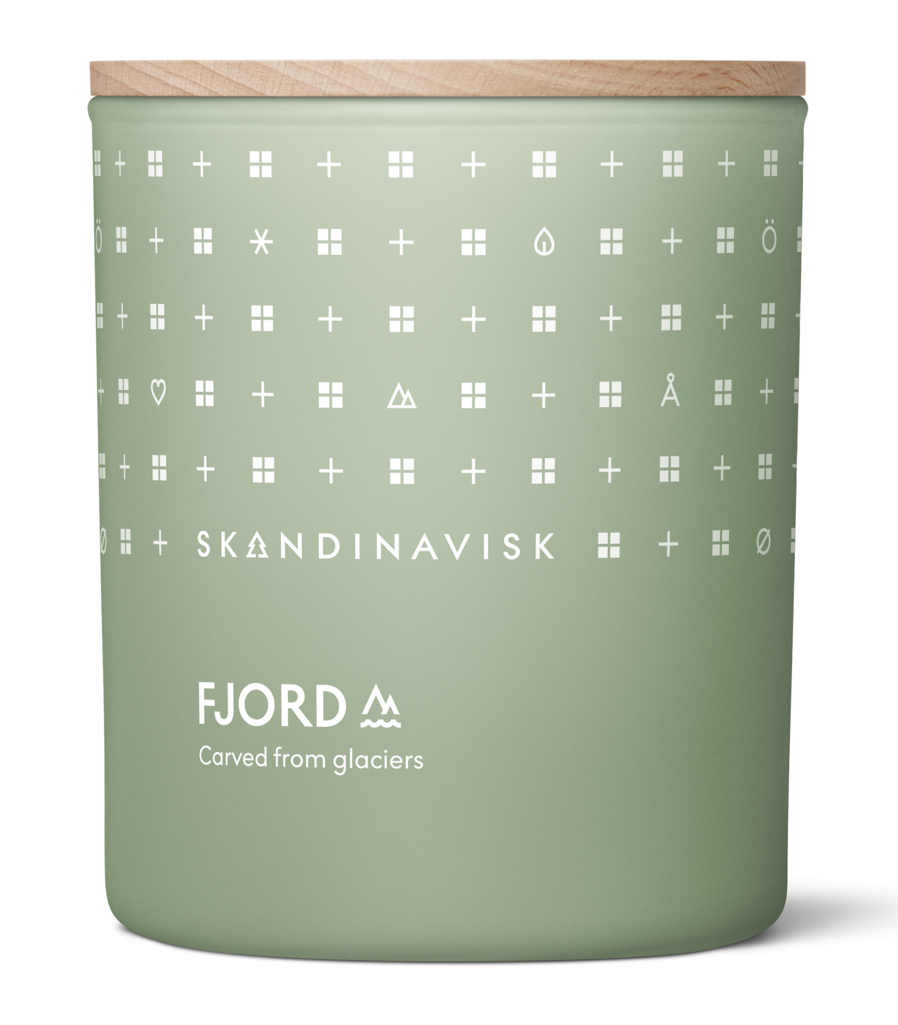 200g Doftljus - FJORD  : Skandinavisk