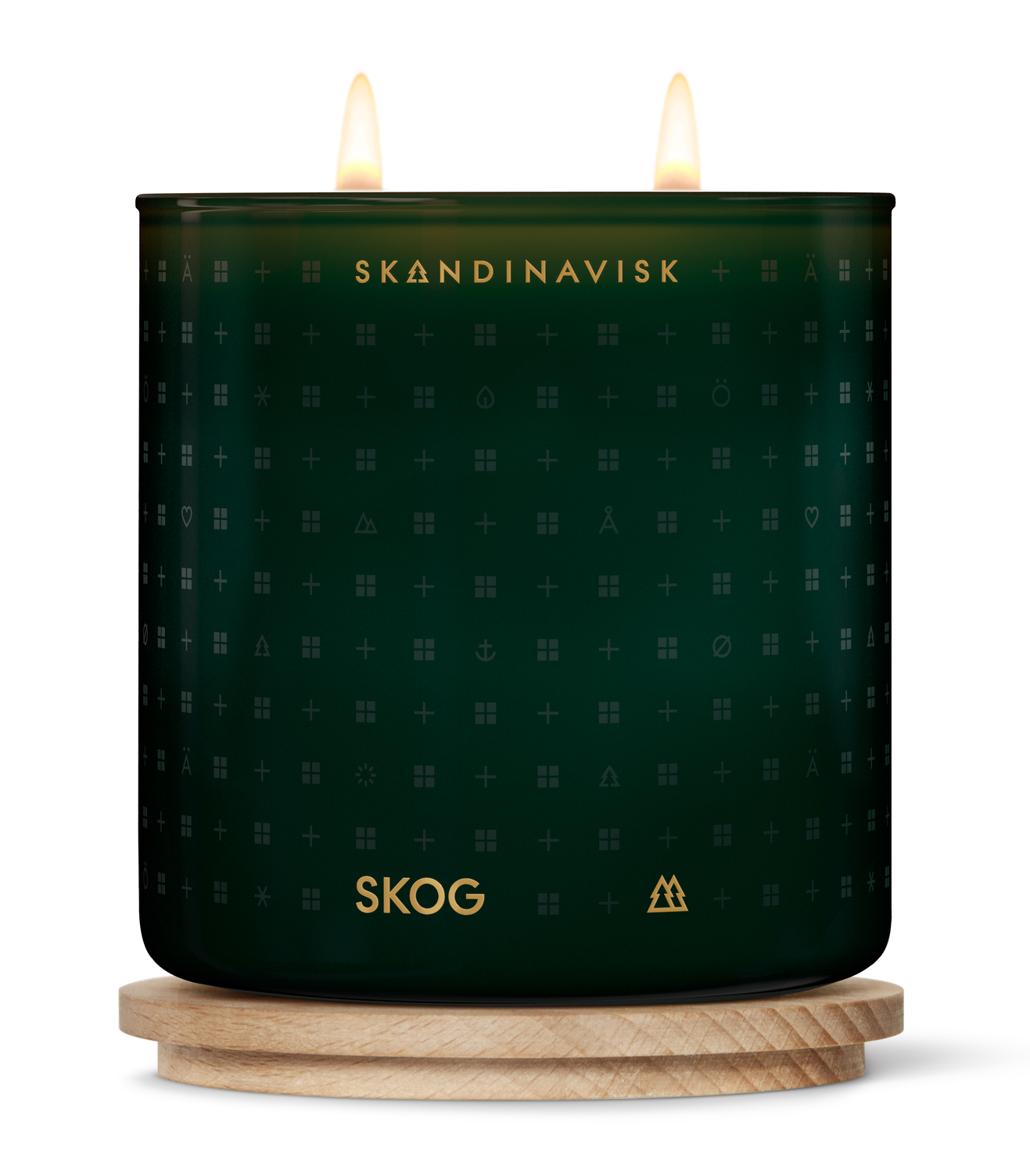 SEASON Scented candle 2 wicks - SKOG : Skandinavisk