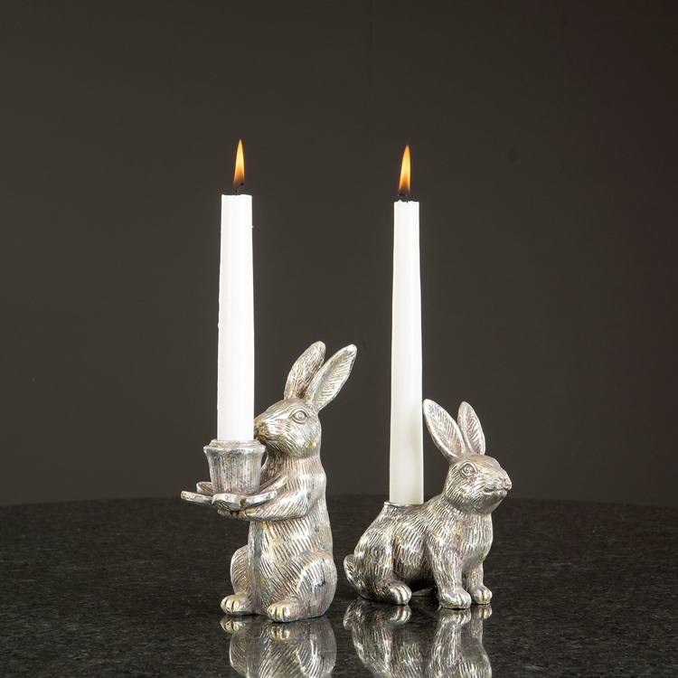 Ljusstake Hare Liggande