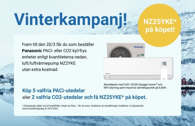Vinterkampanj! Få NZ25YKE* på köpet.