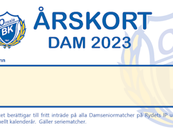Årskort Dam 2023