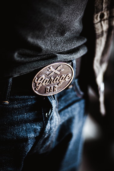 Garage Bar Bucket Belt