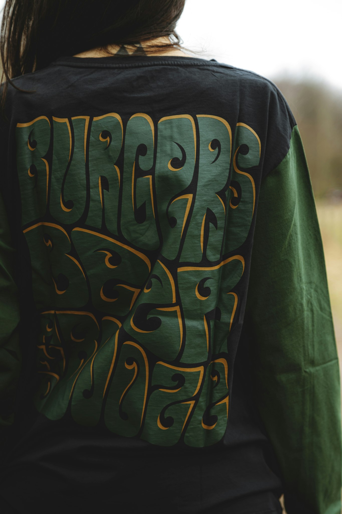 Burgers , Beers and Booze. Indigofera Longsleeve