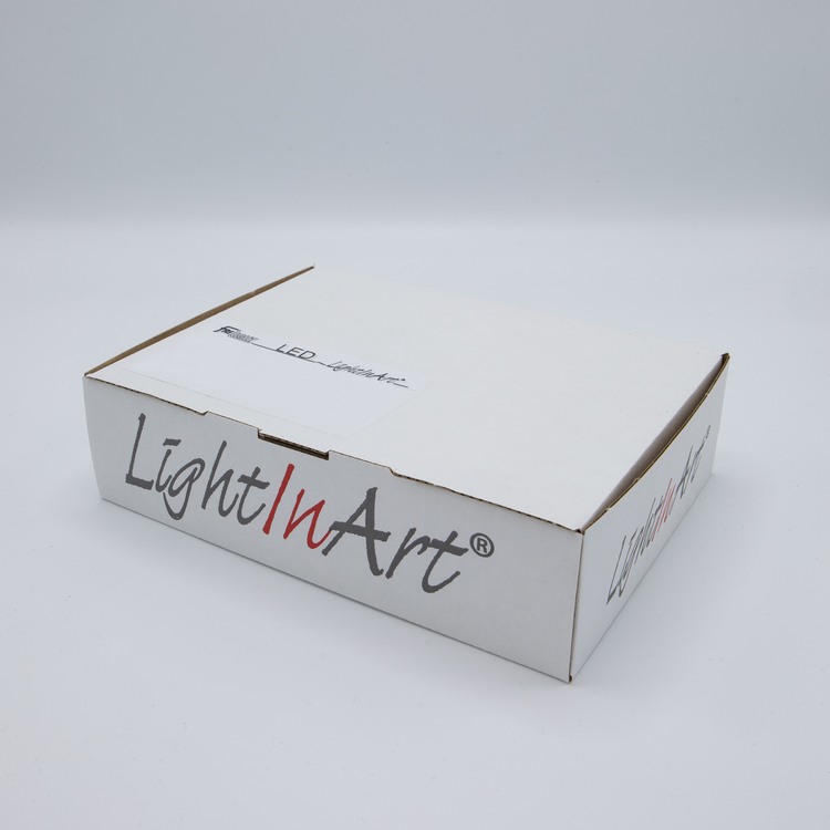 Light in Art Ljusplatta LED i Trä kvadrat 13 cm