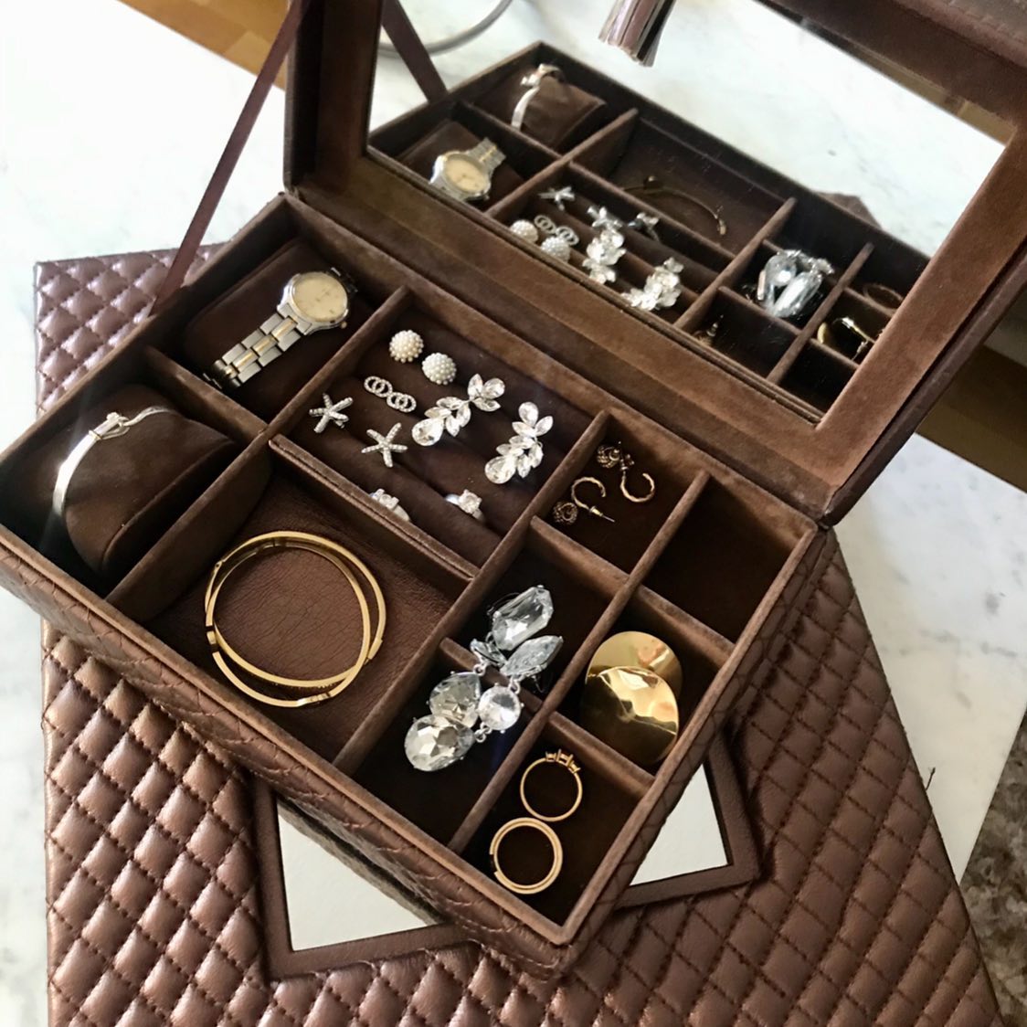 Jewelry Box Bronze L