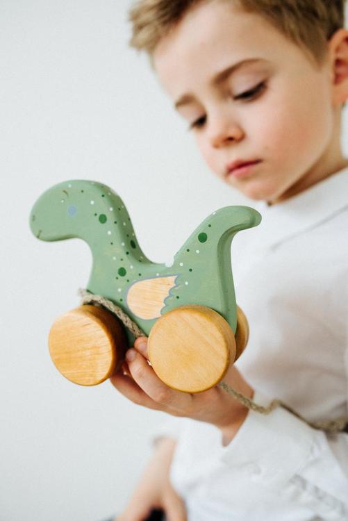 Dragleksak - Dinosaur från Friendly Toys