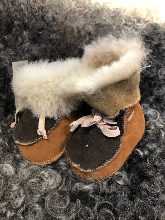 Babytoffel "Bä,Bä" Moccasiner Skåne - LAMMSKINNSGALLERIET SWEDEN