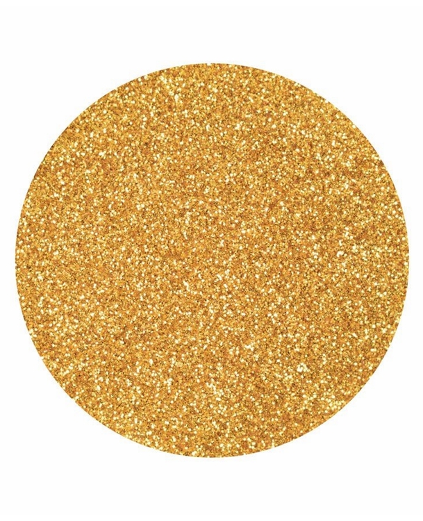 Glitter, finkornigt - Guld, 10 g