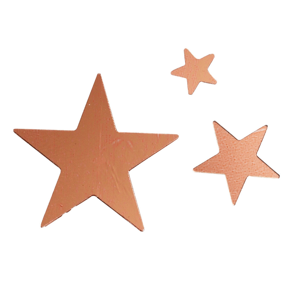 Paljettmix - Stjärnor, koppar, 10 g