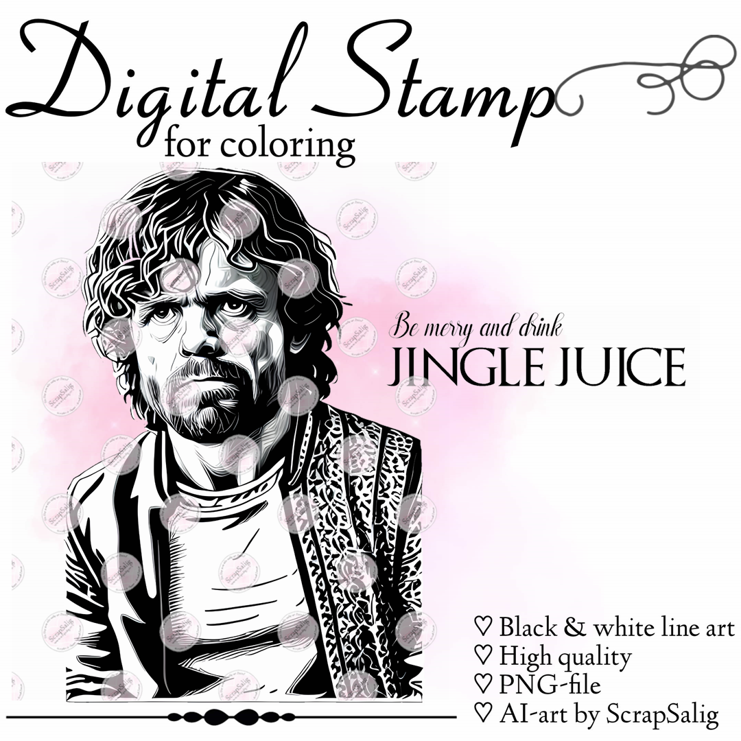 Digital Stämpel - Jingle juice man