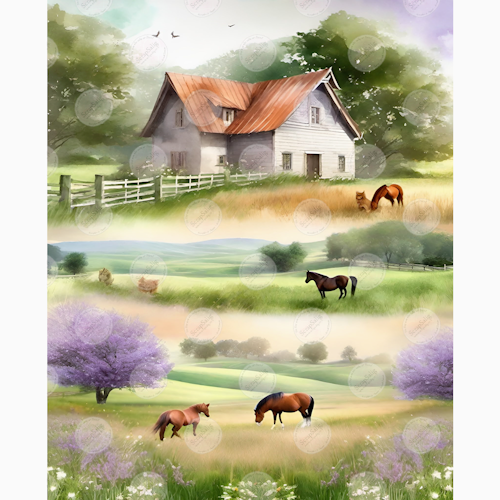 Designark - GIFTED WORLD, Pretty little horses