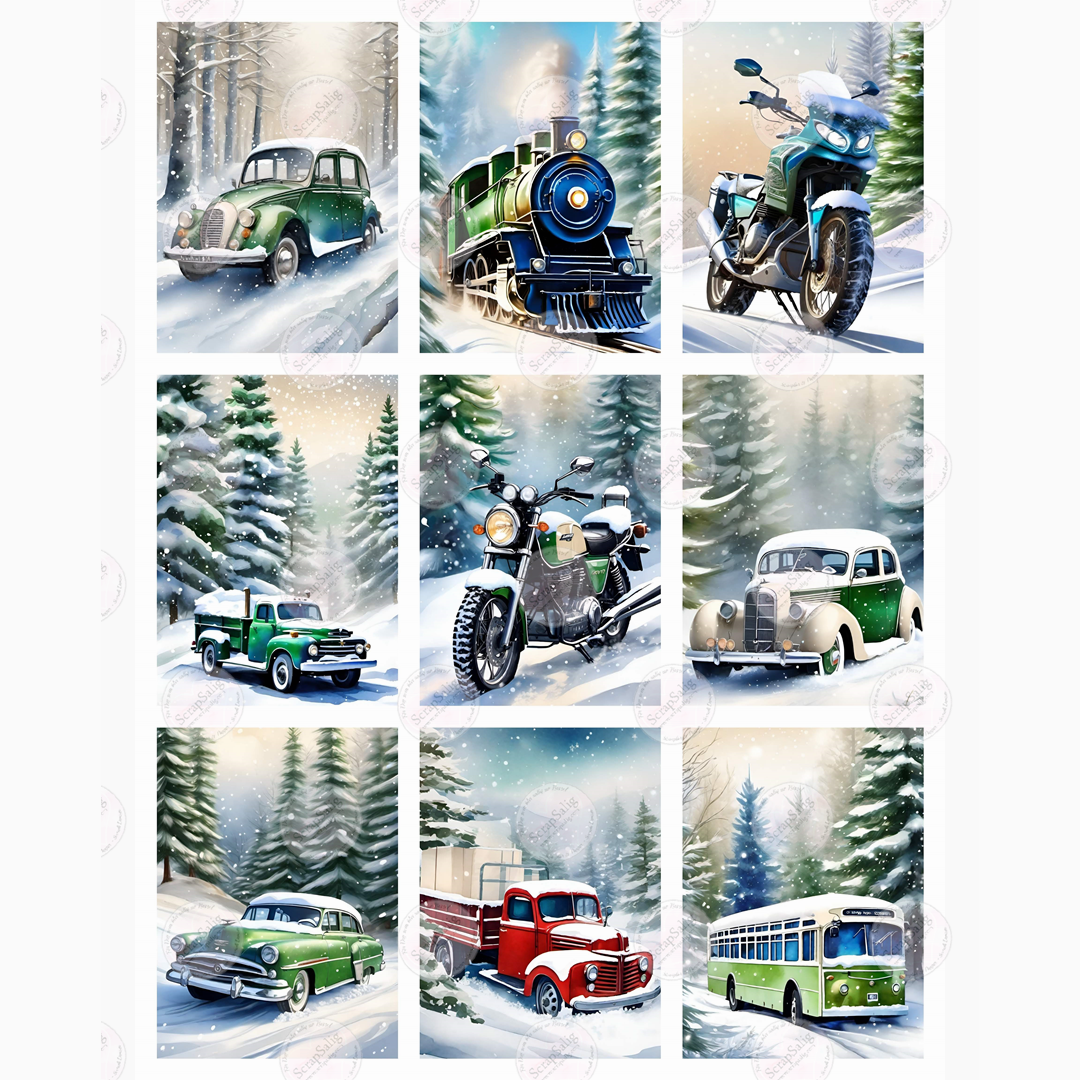 Klippark - WINTER WORLD, Winter Vehicles