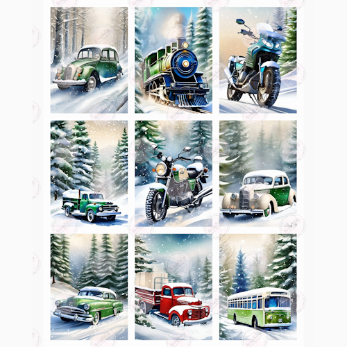 Klippark - WINTER WORLD, Winter Vehicles