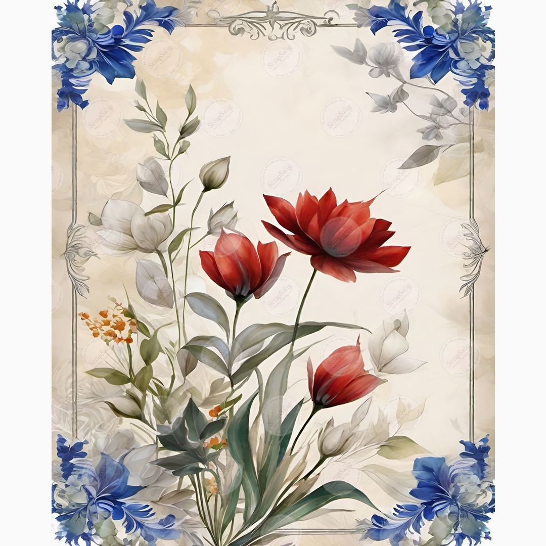 Designark - MAGICAL WORLD, Flowering & Framed