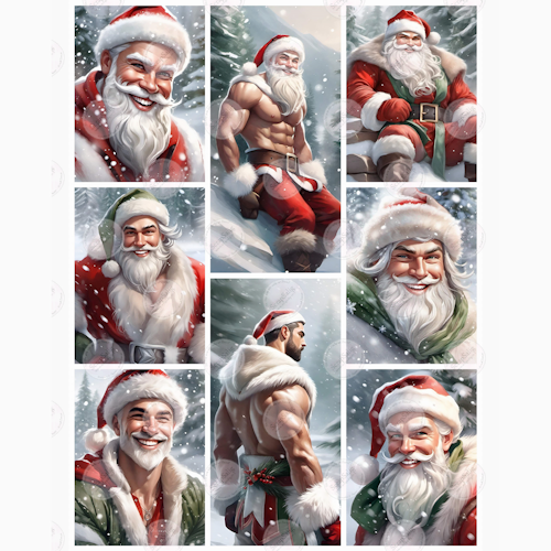 Klippark - WINTER WORLD, Happy Santa
