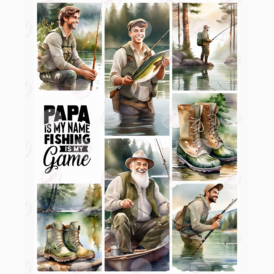 Klippark - WILD WORLD, Papa Fishing