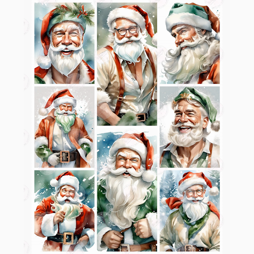 Klippark - WINTER WORLD, Jolly Santa