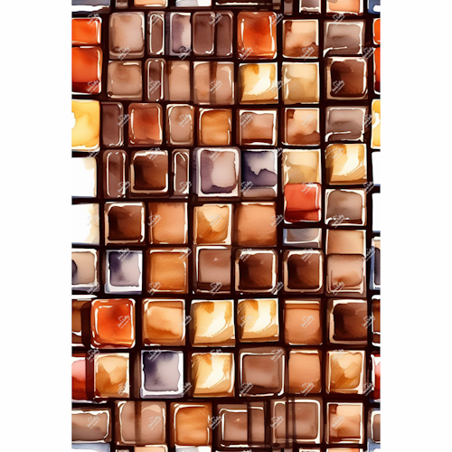 Designark - CELEBRATING WORLD, Chocolate Squares
