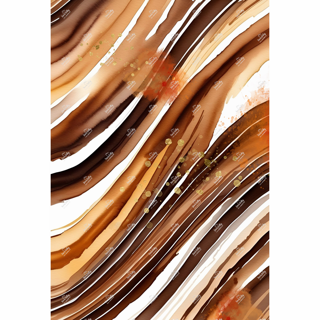 Designark - CELEBRATING WORLD, Chocolate Stripes