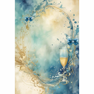 Designark - FLOURISHING WORLD, Champagnen Flödar